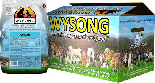 Wysong Growth Puppy Formula Dry Puppy Food, Four- 5 Pound Bags