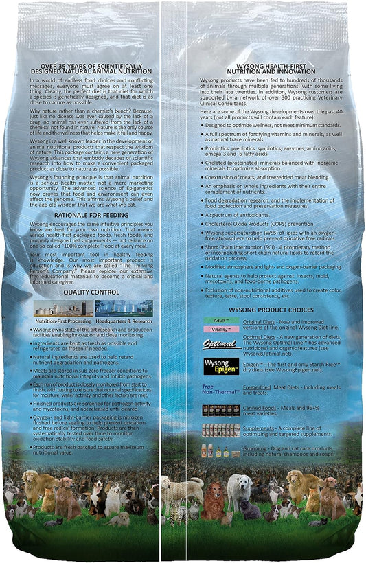 Wysong Fundamentals Canine/Feline Formula Dry Dog/Cat Food, 5 lb