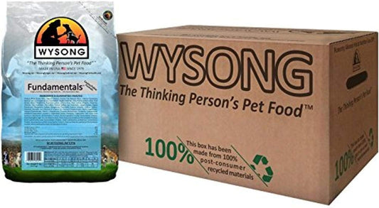 Wysong Fundamentals Canine/Feline Formula Dry Dog/Cat Food, Four, 5 lb. bags