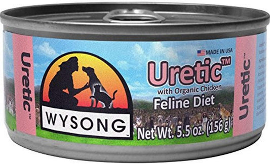 Wysong Uretic With Organic Chicken Feline Diet Canned Cat Food - 5.5 Ounce Can