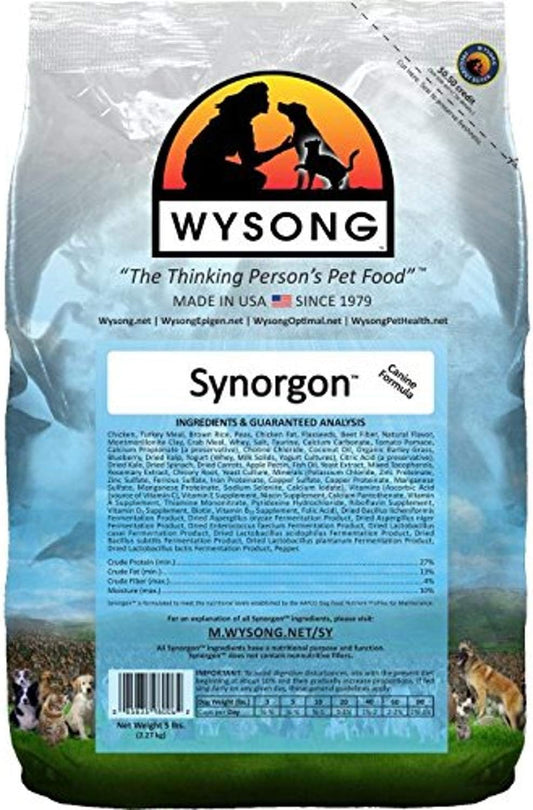 Wysong Synorgon Canine Formula Dry Dog Food - 5 Pound Bag